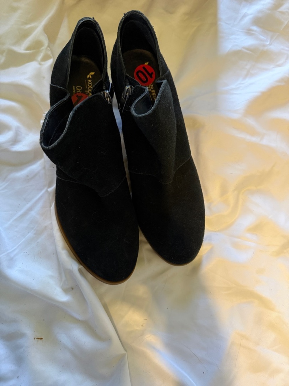 Black Suede Ankle Boots